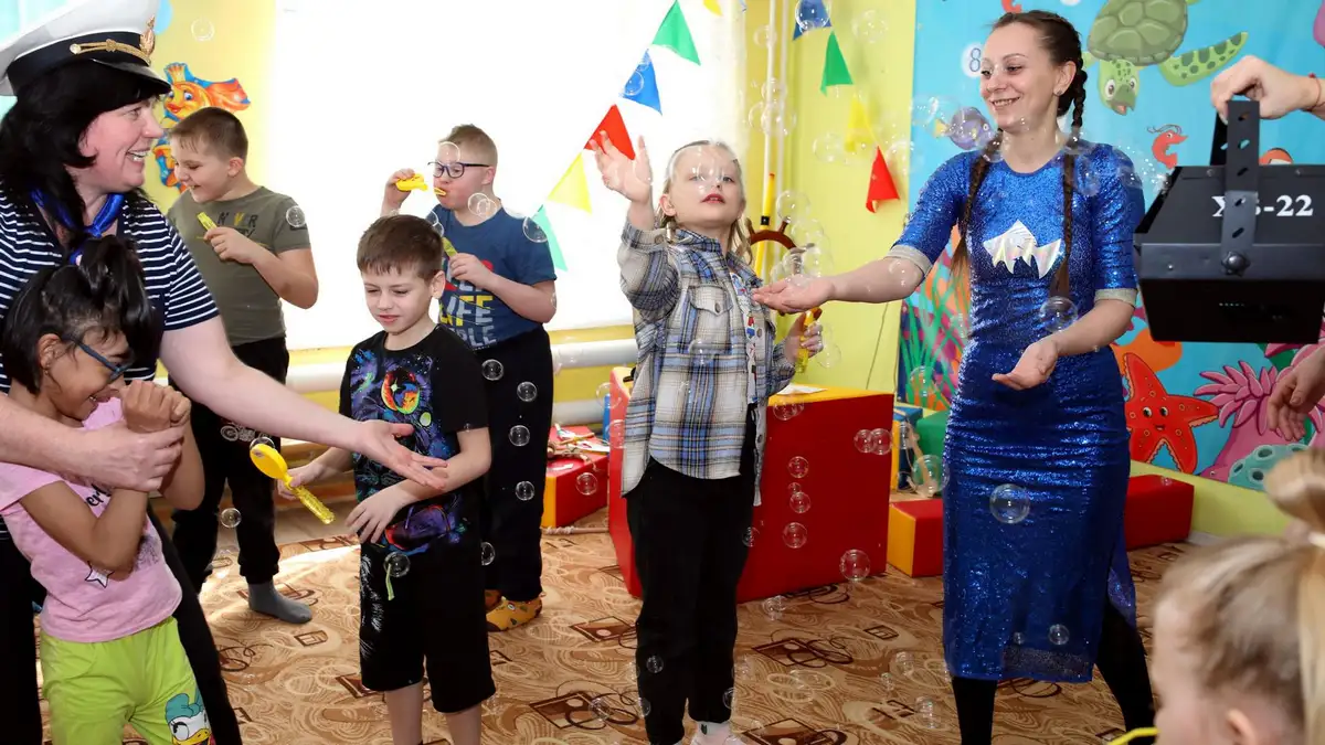 Праздник "В гостях у Золотой рыбки" в рамках инклюзивного фестиваля #ЛЮДИКАКЛЮДИ - 2023