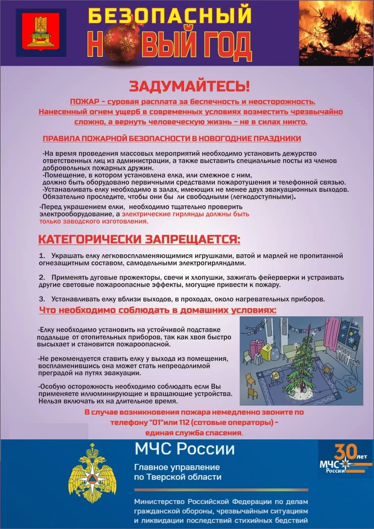 Безопасный Новый Год